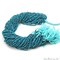 Gemstone Rondelle Bead Strands, Round Faceted, Polished Beads, Handmade Rondelle Beads, 12.5-inch, 3-4mm Round Strands for DIY Jewelry Making, GemMartUSA (70002)